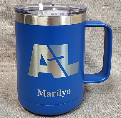 15 oz Coffee Mug with Slider Lid