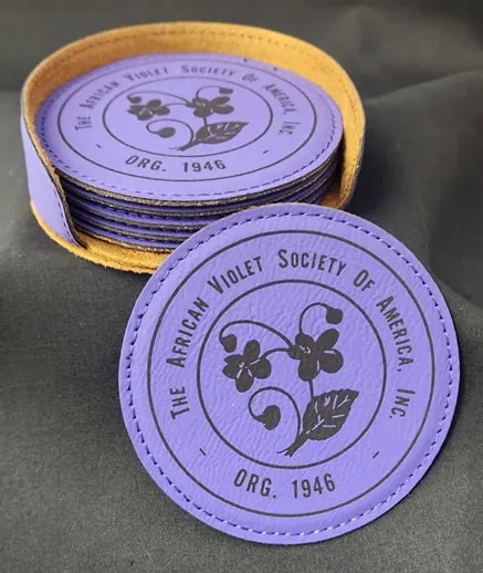 Leatherette 6-Coaster Set