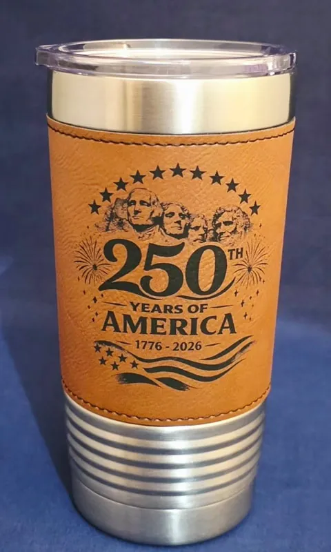 20 oz. Polar Camel Leatherette Tumbler