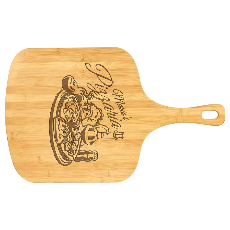 Bamboo Pizza Board — Personalized Cutting Boards