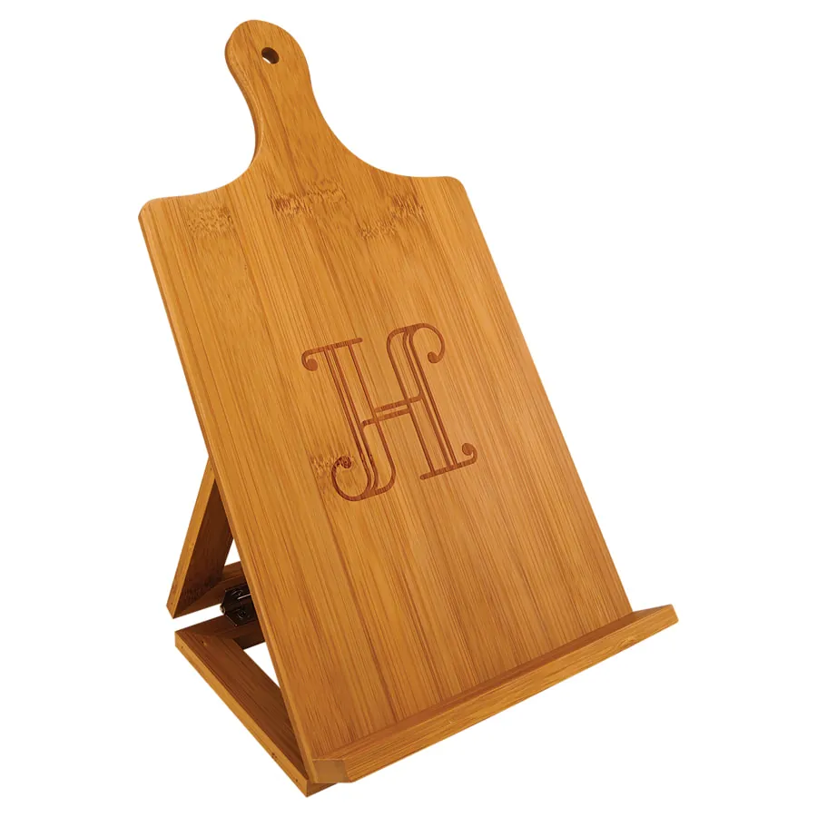Small Bamboo Chef's Easel — Personalized Cutting Boards