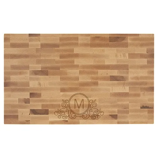 Maple Butcherblock Cutting Board — Personalized Cutting Boards