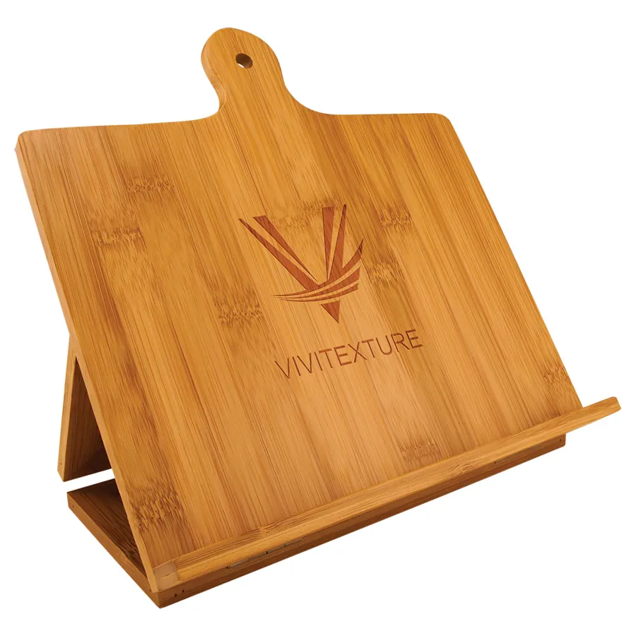 Large Bamboo Chef's Easel — Personalized Cutting Boards