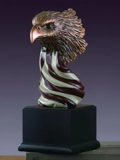 Head w/Flag — Eagle figures
