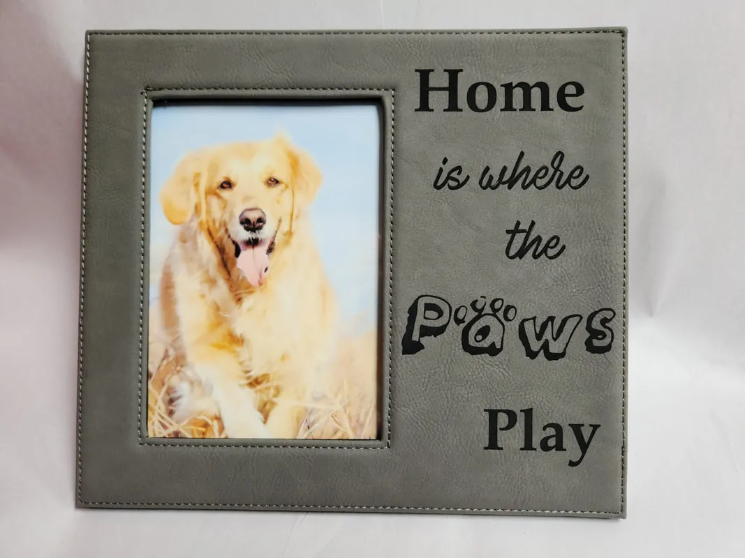 Grey Pet Picture Frame — Furry Friends