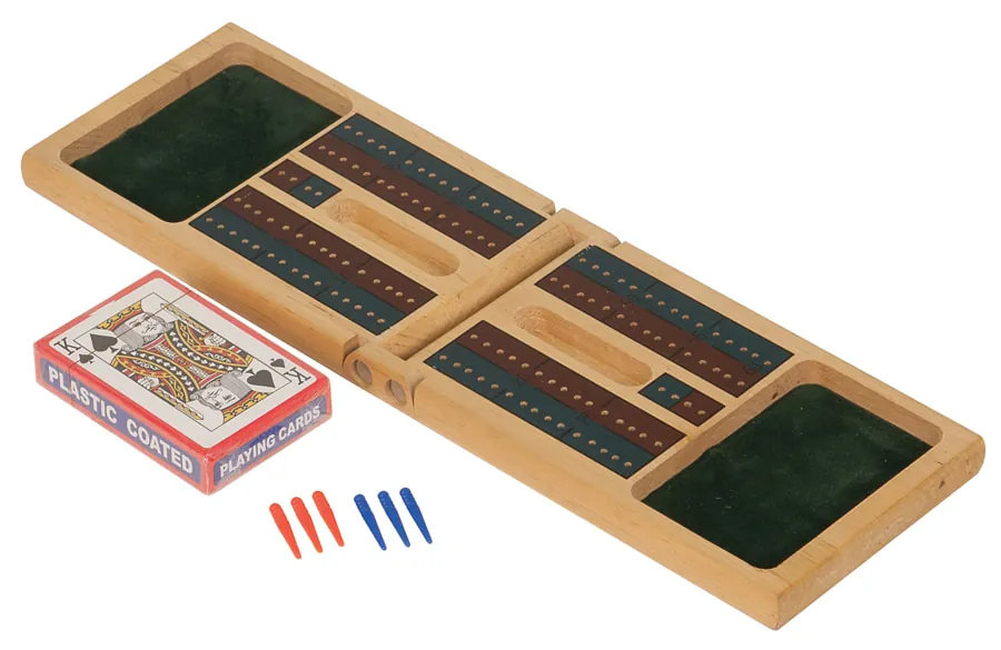 Wood Cribbage Set — Personalized game sets