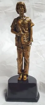 Female Nurse — Hero recognition figures