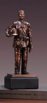 Female Firefighter — Hero recognition figures