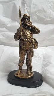 Military Communications — Hero recognition figures