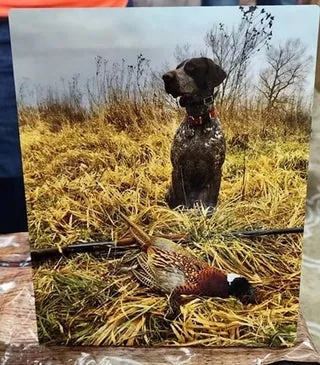 8" X 10" ChromaLuxe Hardboard Photo Panel with Kickstand