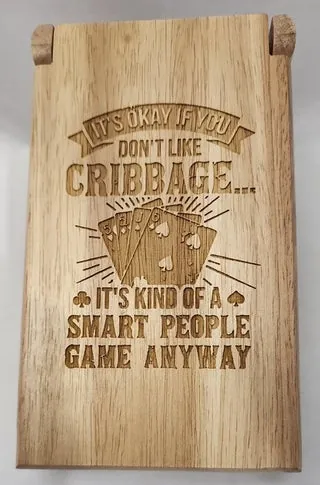 Portable Cribbage Board