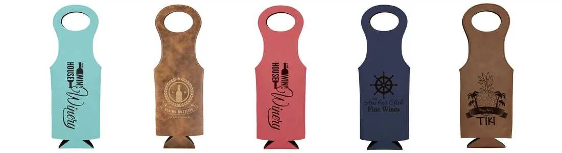 Wine Bags — Leatherette Gifts