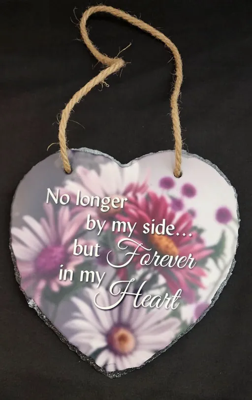 Heart Shaped Hanging Stone