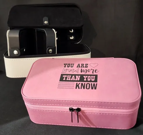 Leatherette Jewelry Box — Think Pink