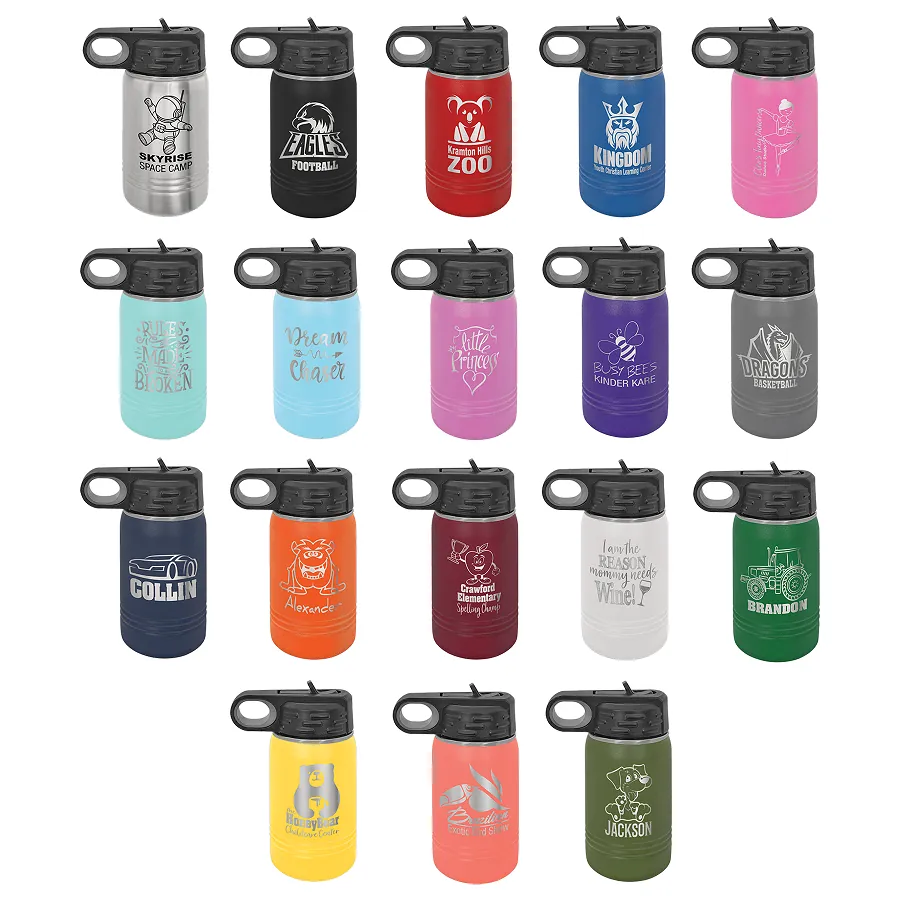 12 oz. Water Bottle — Engraved Tumblers